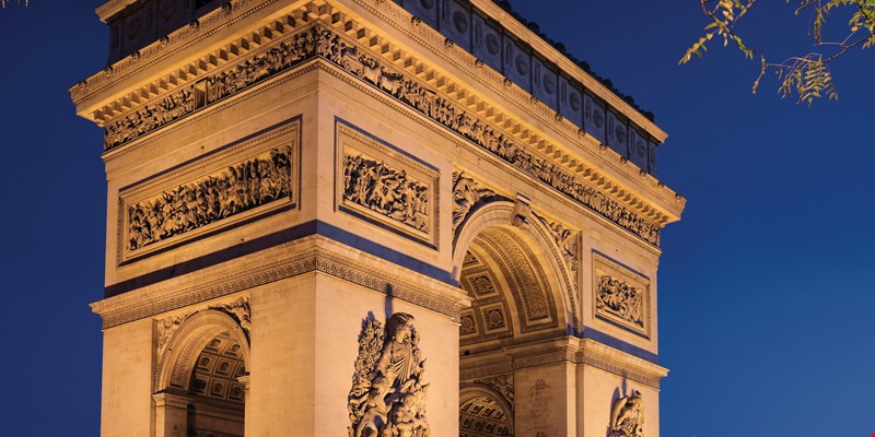 Paris Arc de Triomphe View - Majestic Structure